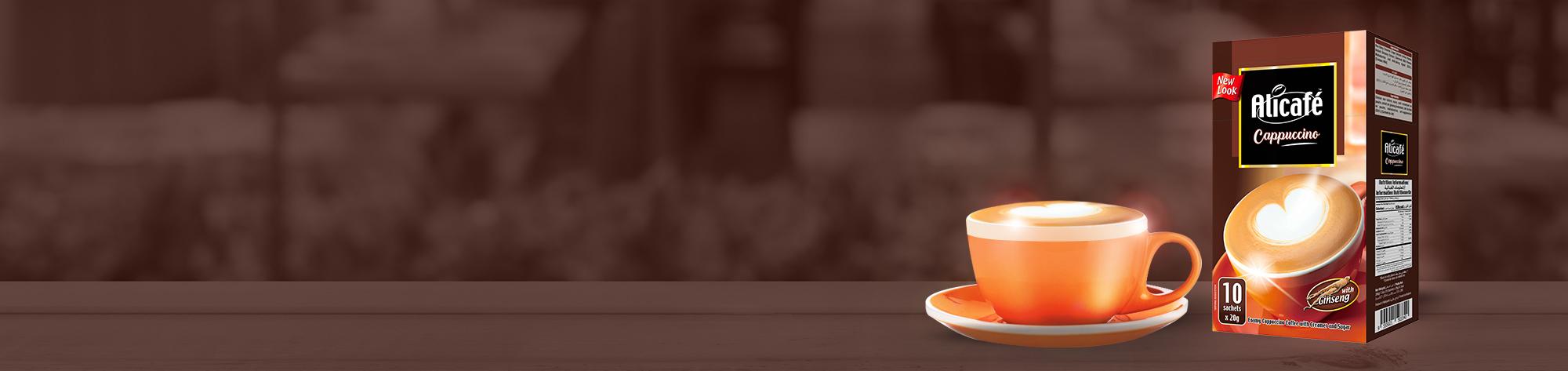 Alicafé Cappuccino With Ginseng