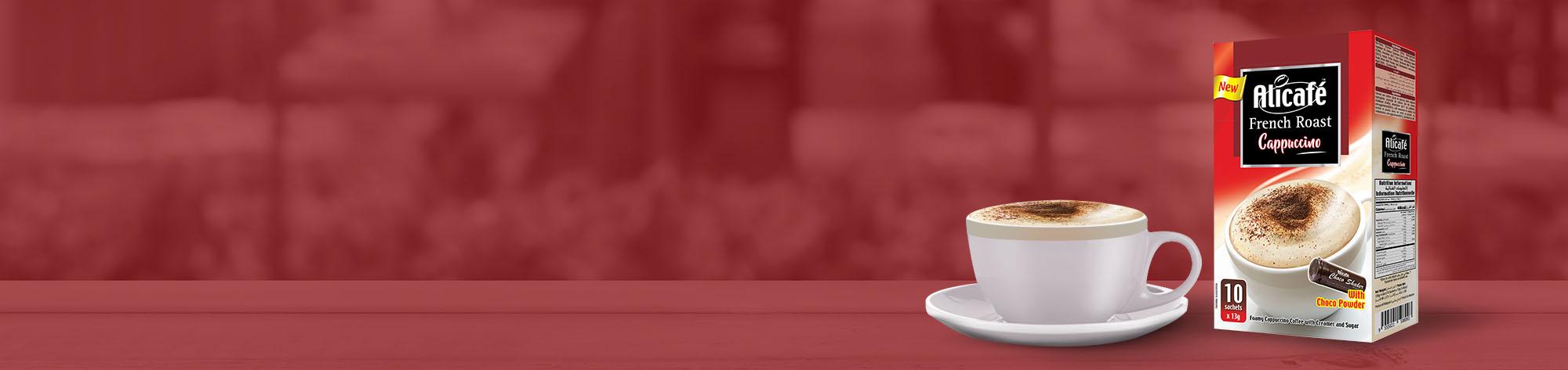 Alicafé French Roast Cappuccino